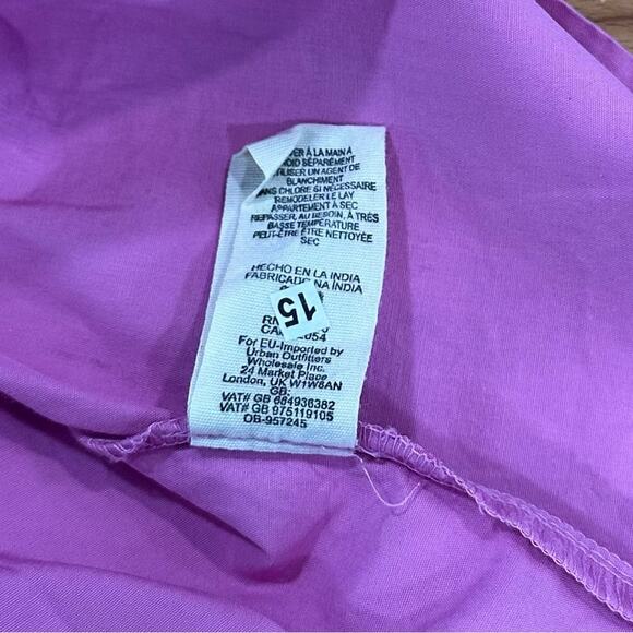 Free People Pink Veronica Sweetheart Top Pink Blouse size XS - Picture 8 of 8